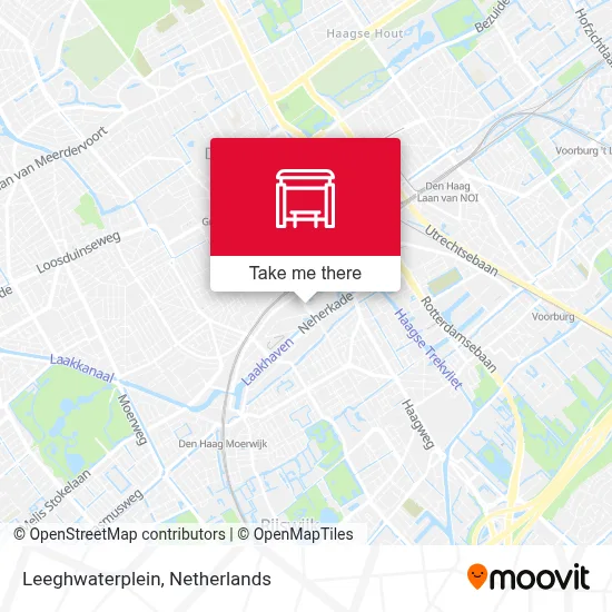 Leeghwaterplein map