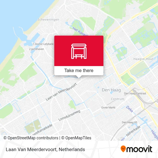 Laan Van Meerdervoort map