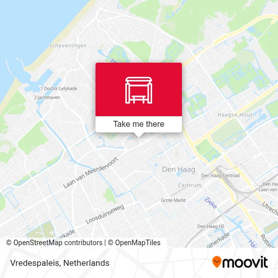 Vredespaleis Karte