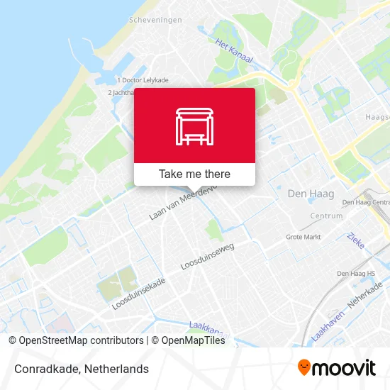 Conradkade Karte