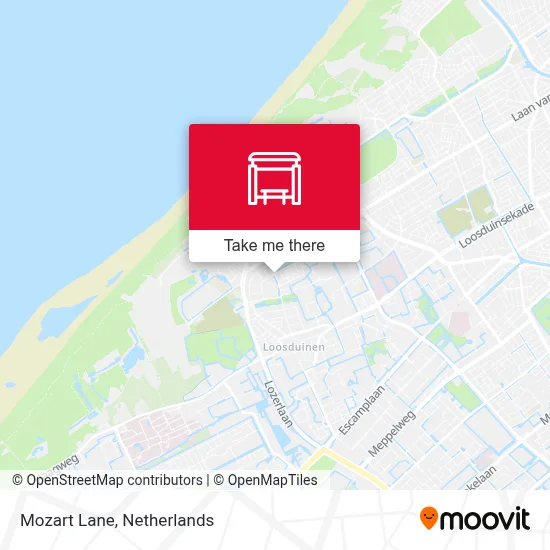 Mozartlaan map