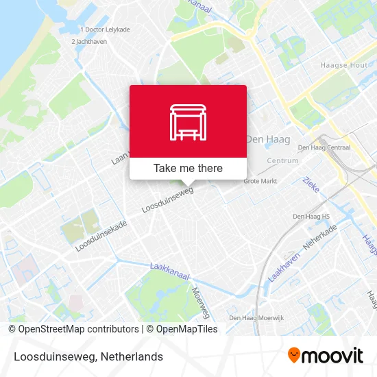 Loosduinseweg map