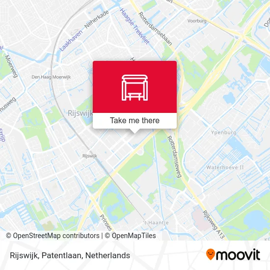 Rijswijk, Patentlaan Karte