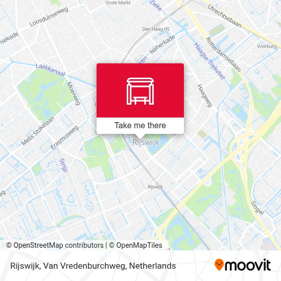 Rijswijk, Van Vredenburchweg map