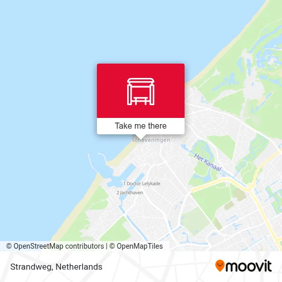 Strandweg Karte