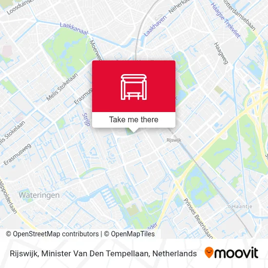 Rijswijk, Minister Van Den Tempellaan map
