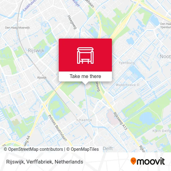 Rijswijk, Verffabriek Karte