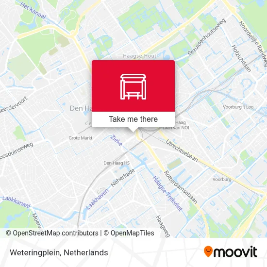 Weteringplein map