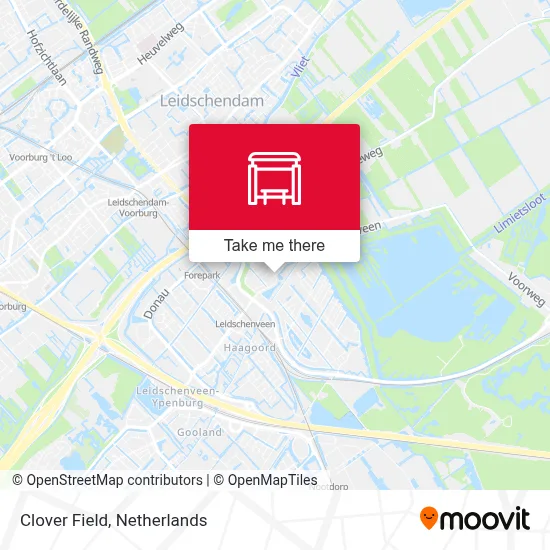 Klaverveld Karte