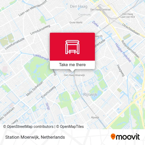 Station Moerwijk Karte