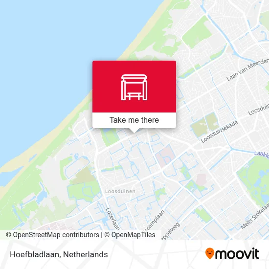 Hoefbladlaan map