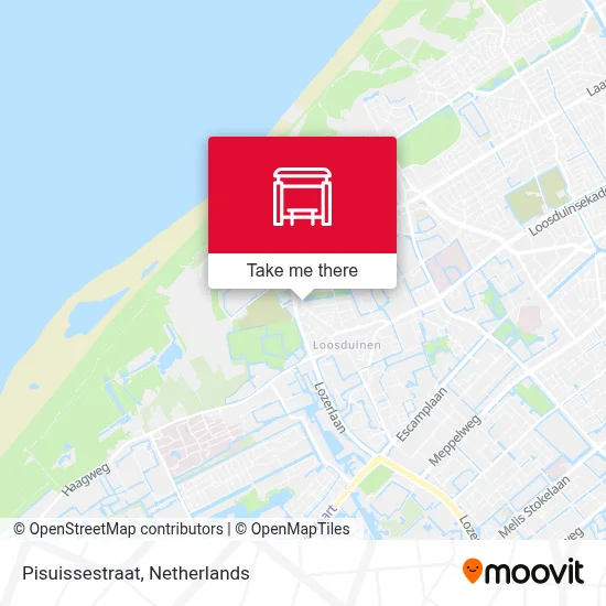 Pisuissestraat map