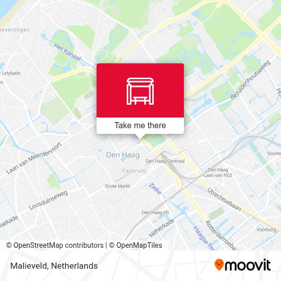 Malieveld map