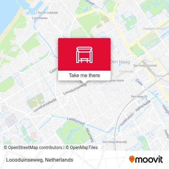 Loosduinseweg map
