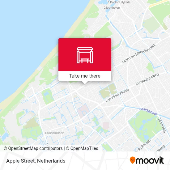 Appelstraat Karte