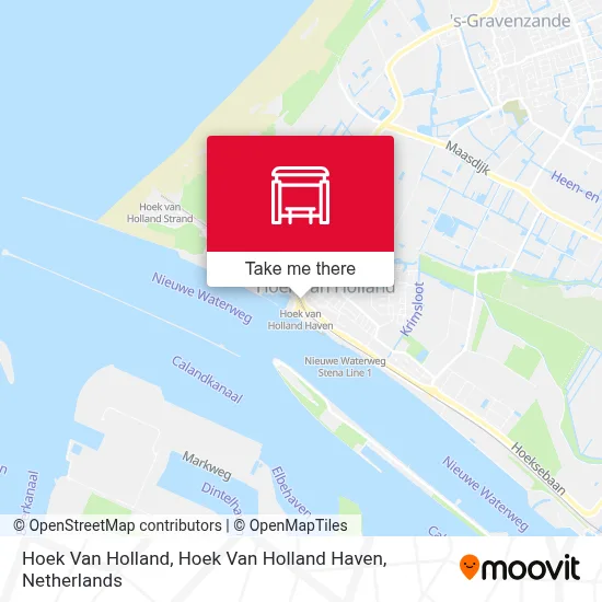 Hoek Van Holland, Hoek Van Holland Haven map