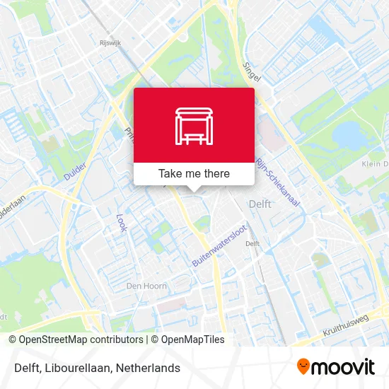 Delft, Libourellaan map
