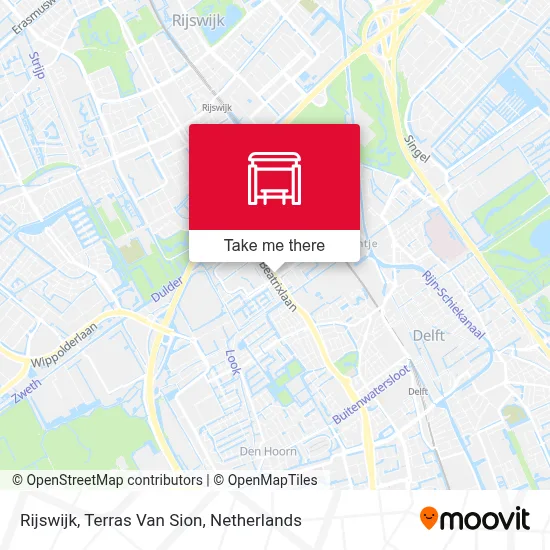 Rijswijk, Terras Van Sion Karte