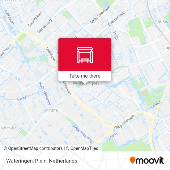 Wateringen, Plein map