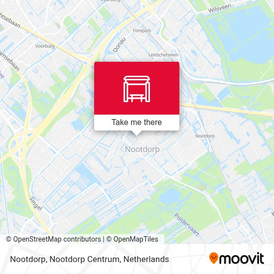 Nootdorp, Nootdorp Centrum Karte
