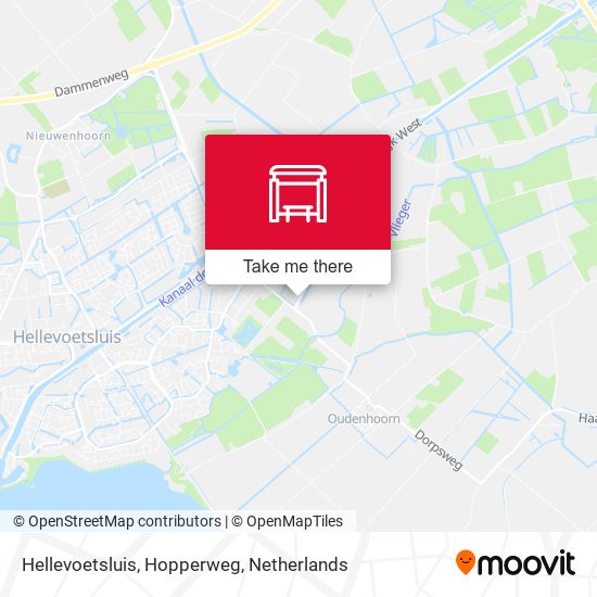 Hellevoetsluis, Hopperweg map