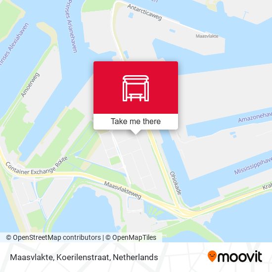 Maasvlakte, Koerilenstraat map