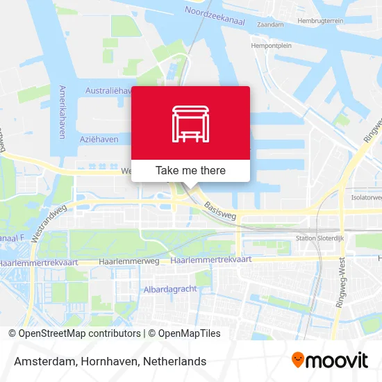 Amsterdam, Hornhaven map