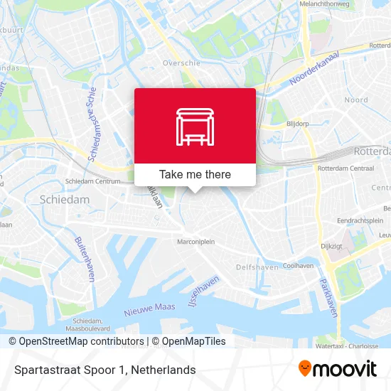 Spartastraat Spoor 1 map