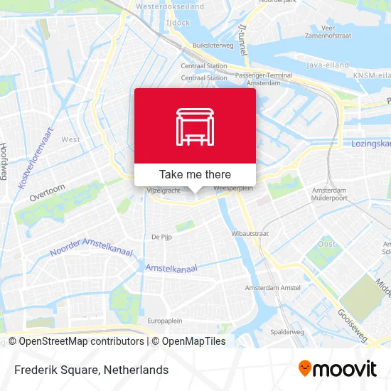 Frederiksplein map