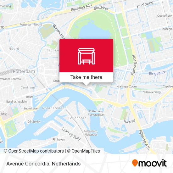 Avenue Concordia map