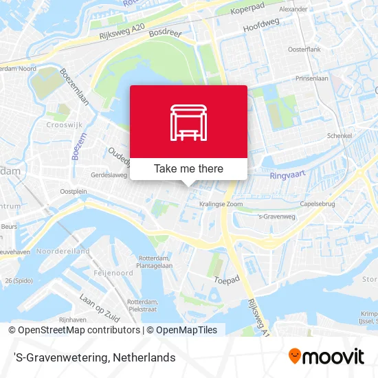 'S-Gravenwetering map