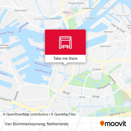 Van Blommesteynweg map