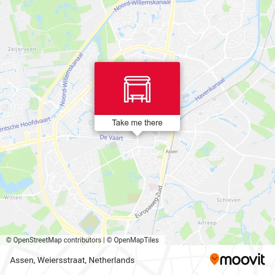 Assen, Weiersstraat map