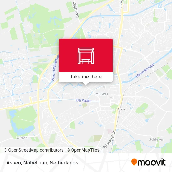 Assen, Nobellaan map