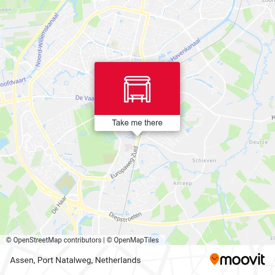 Assen, Port Natalweg map