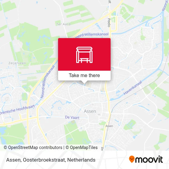 Assen, Oosterbroekstraat map