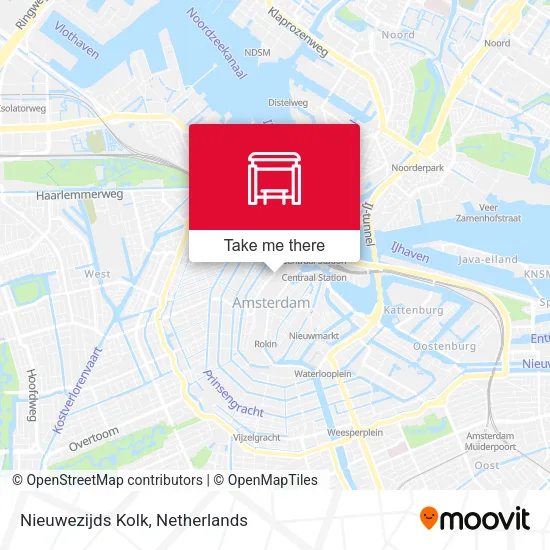 Nieuwezijds Kolk map