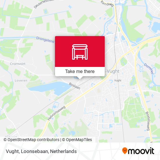 Vught, Loonsebaan map