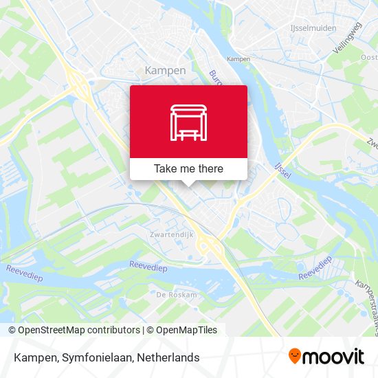 Kampen, Symfonielaan map