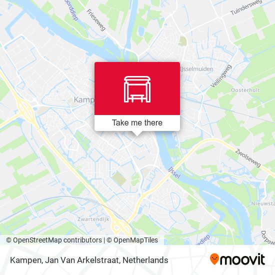Kampen, Jan Van Arkelstraat map