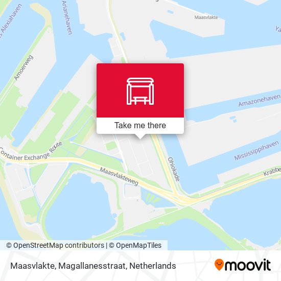 Maasvlakte, Magallanesstraat map