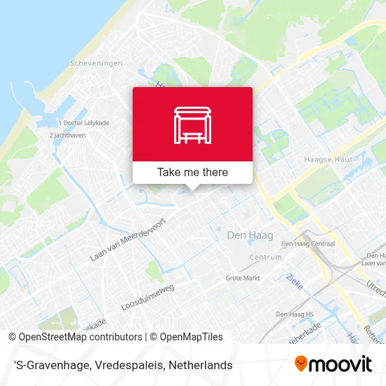 'S-Gravenhage, Vredespaleis map