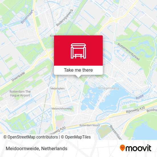 Meidoornweide map