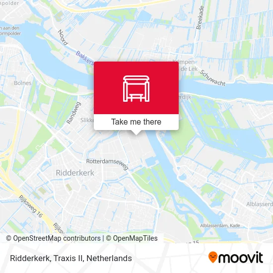 Ridderkerk, Traxis II Karte