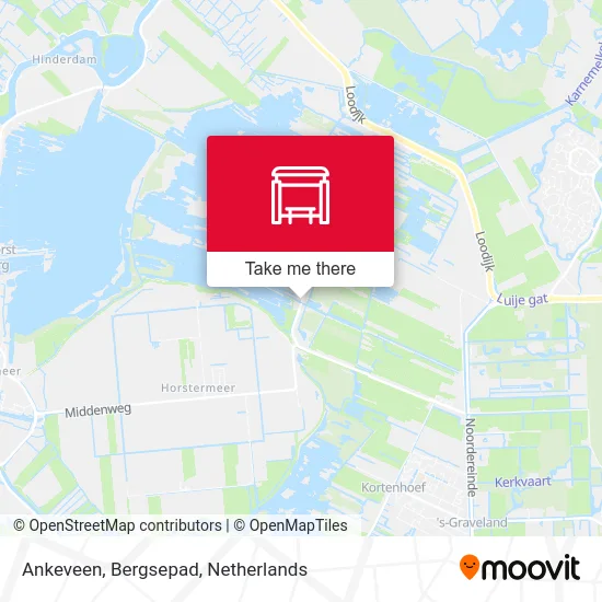 Ankeveen, Bergsepad map
