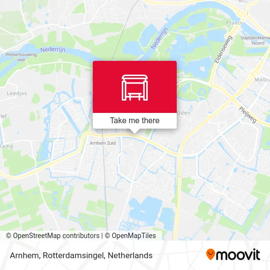 Arnhem, Rotterdamsingel map