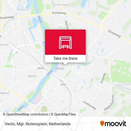 Venlo, Mgr. Nolensplein map