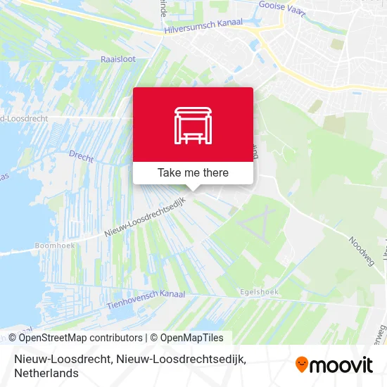 Nieuw-Loosdrecht, Nieuw-Loosdrechtsedijk map