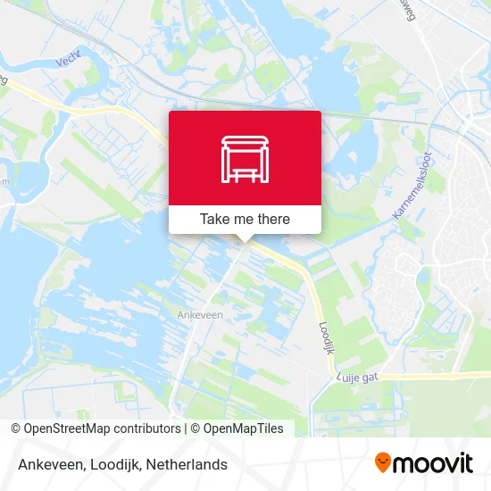Ankeveen, Loodijk map