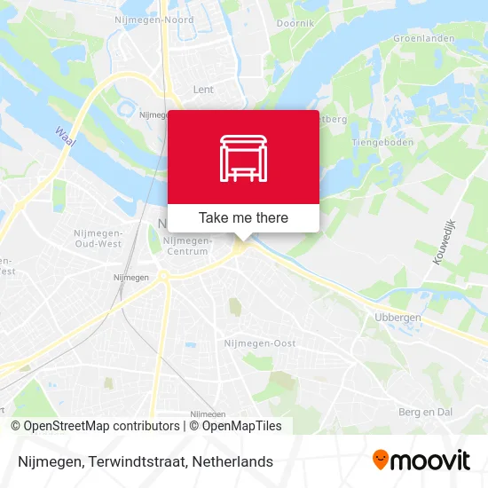 Nijmegen, Terwindtstraat map